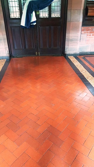 Quarry Tile Floor Cleaning